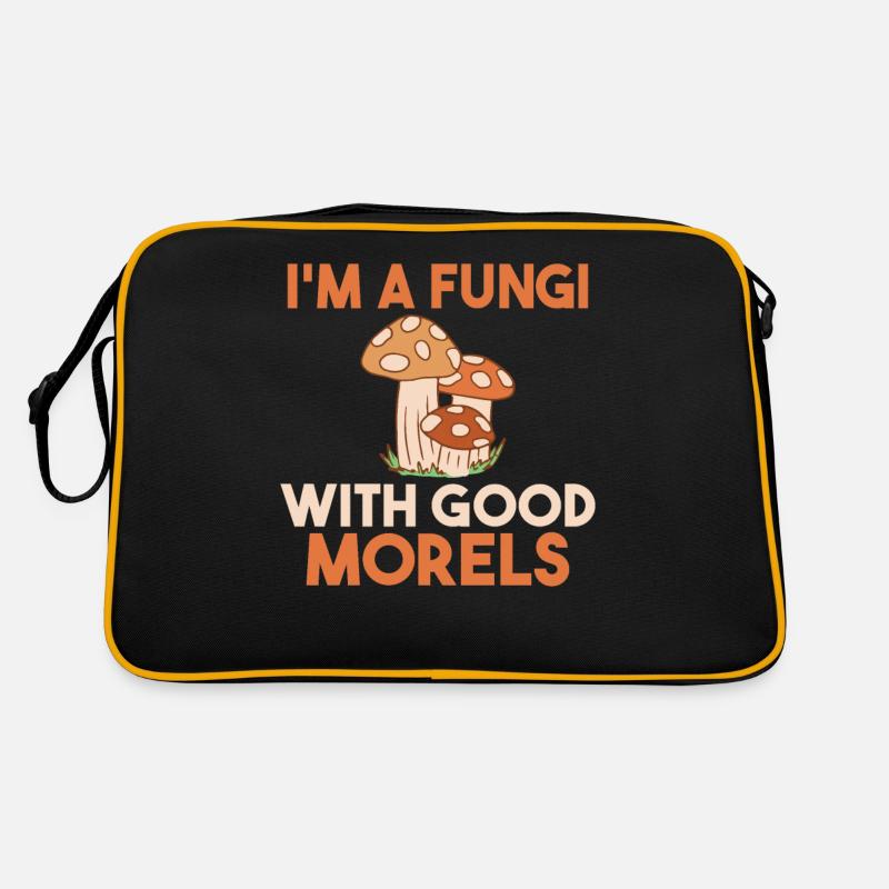Fungi Hunter Mushroom Hunter Gifts Retro Bag