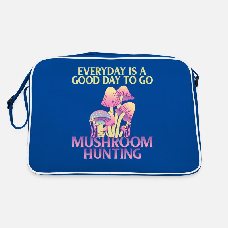 Fungi Hunter Mushroom Hunter Gifts Retro Bag
