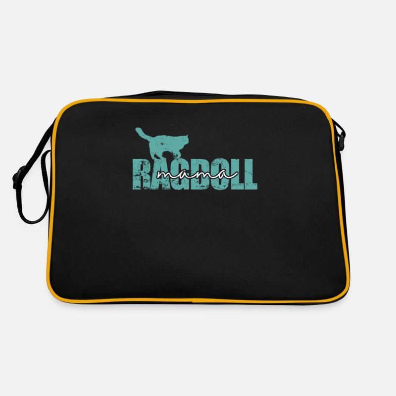Ragdoll Cat Race de chat domestique Sac Retro