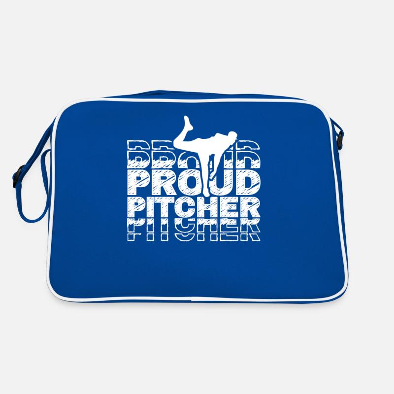 Proud Baseball Pitcher Hobby Pitcher Player Retro Bag