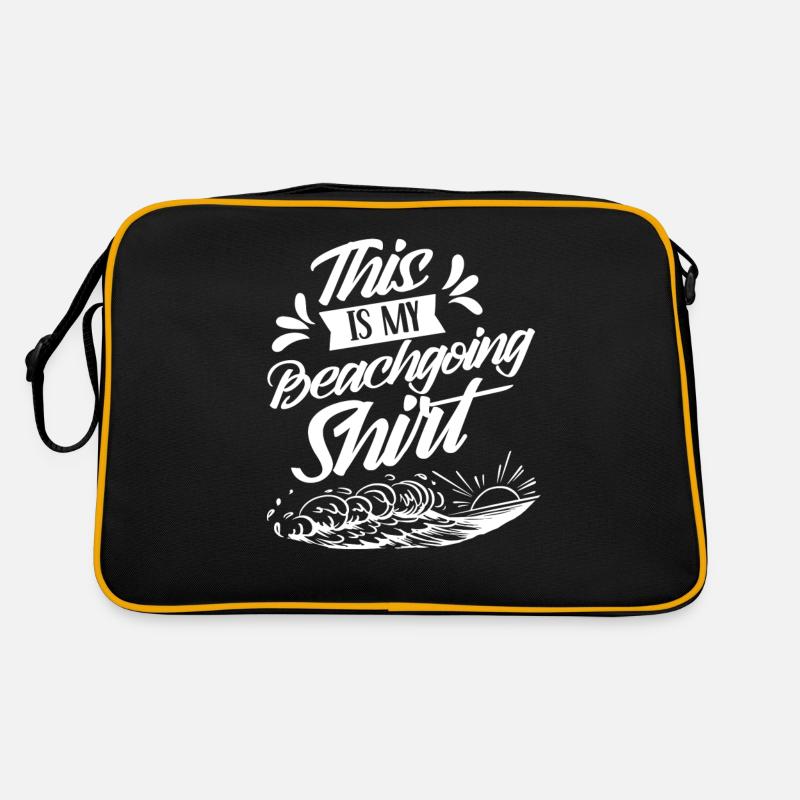 Ceci est ma chemise de plage vacances à la plage Sac Retro