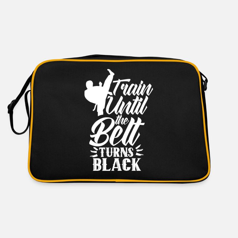 Train until the belt turns black MMA Gur Retro Bag