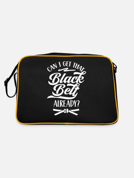 Puis-je obtenir la ceinture noire pour l’instant? Gur - Sac Retro - noir/or - Dos