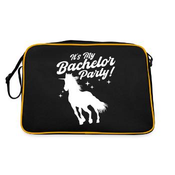 C’est My Bachelor Party - Sac Retro - noir/or - Dos