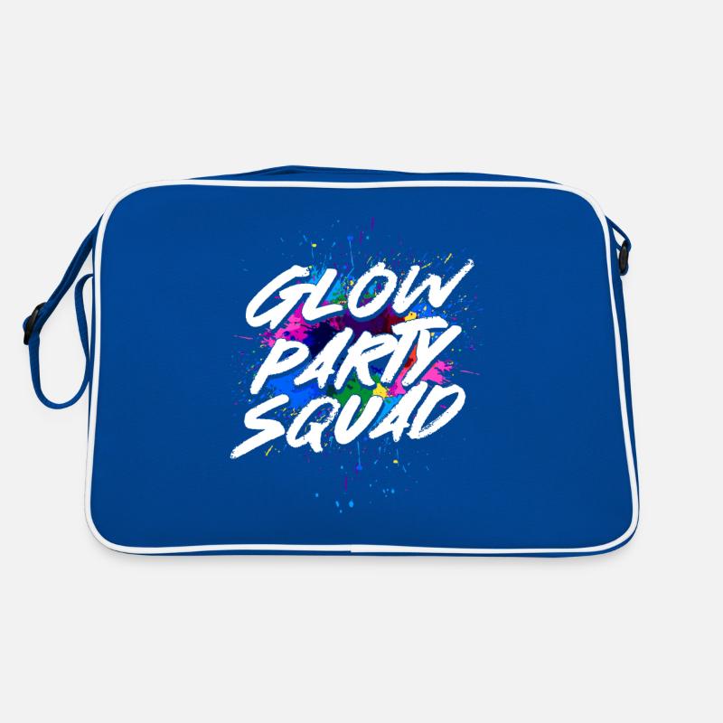Glow Party Squad Retro Tasche
