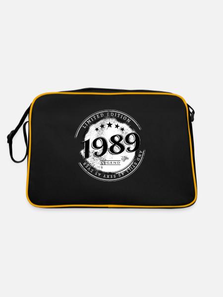 Limited Edition 1989 and as sexy as ever - Retro Bag - black/gold - Back