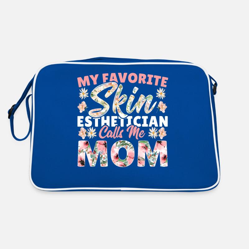 Kosmetikerin Ästhetikerin Kosmetik Wimpern Microb Retro Tasche