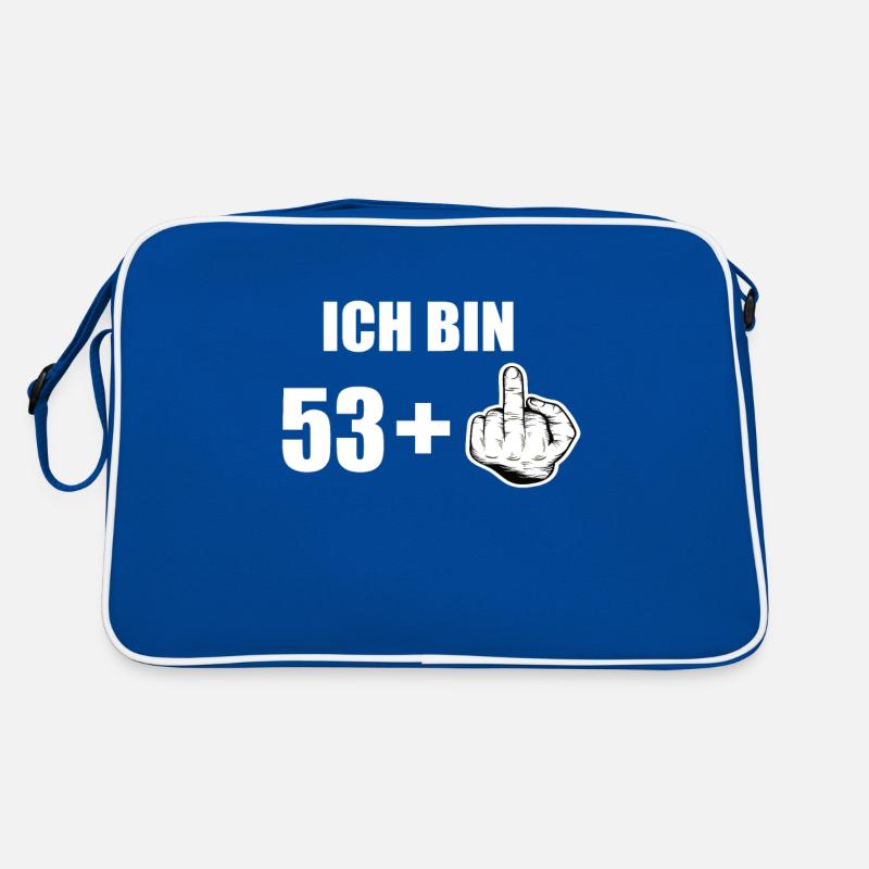 54 Geburtstag Retro Tasche