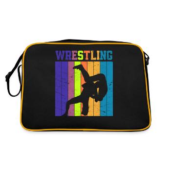 Lutte - Sac Retro - noir/or - Dos