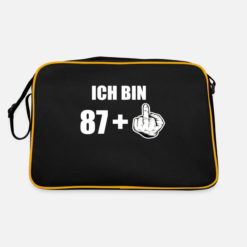88 Geburtstag Retro Tasche