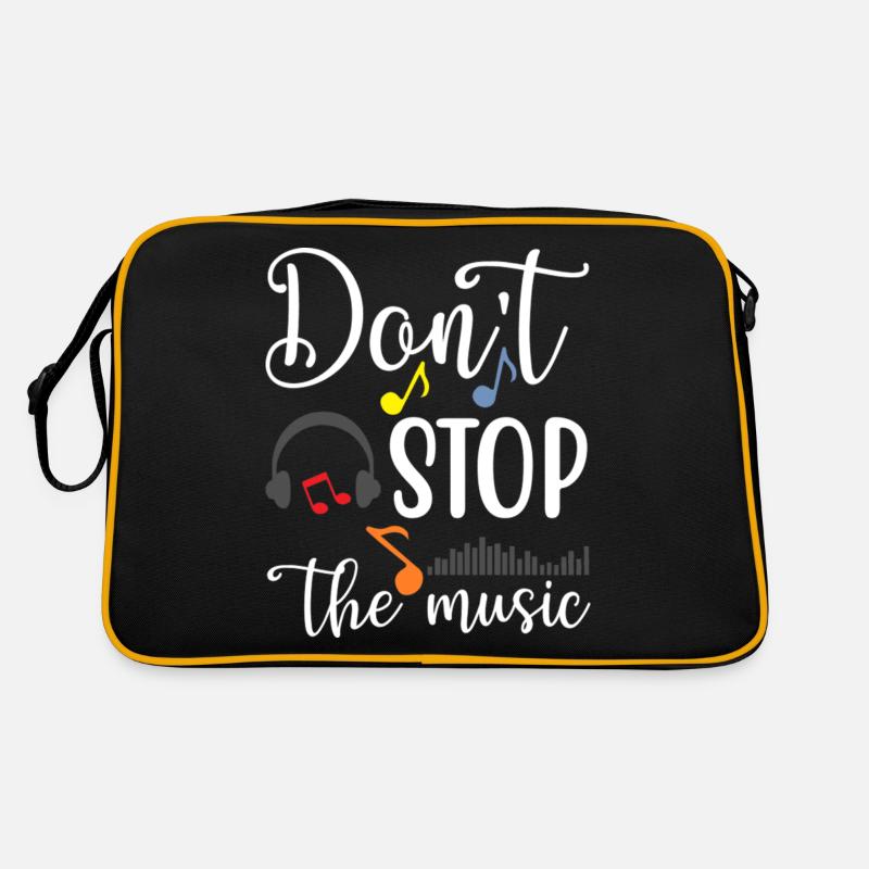 N'arrêtez pas la musique Sac Retro