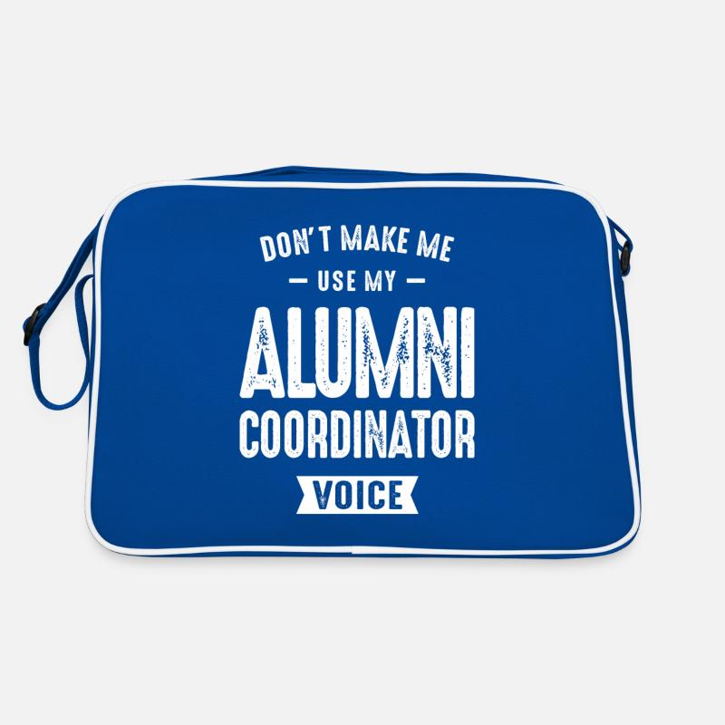 Alumni-Koordinator Beruf Retro Tasche