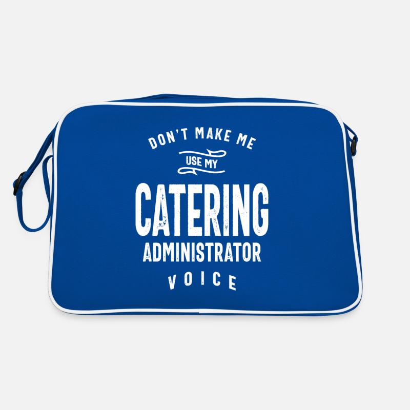 Catering-Administrator Beruf Retro Tasche