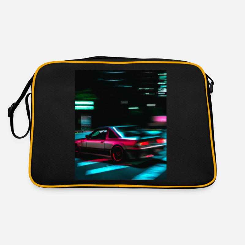 Vaporwave Esthétique Synthwave Car Sac Retro