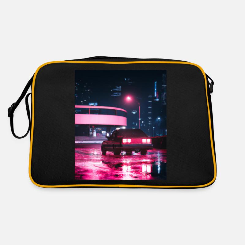 Vaporwave Esthétique Synthwave Car Sac Retro