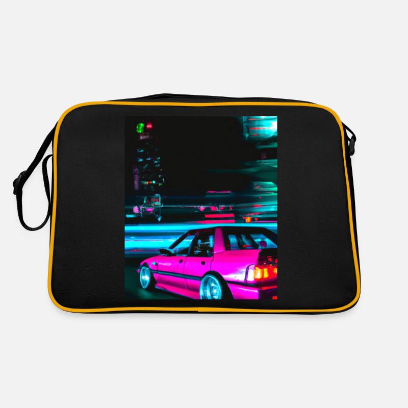 Vaporwave Esthétique Synthwave Car Sac Retro