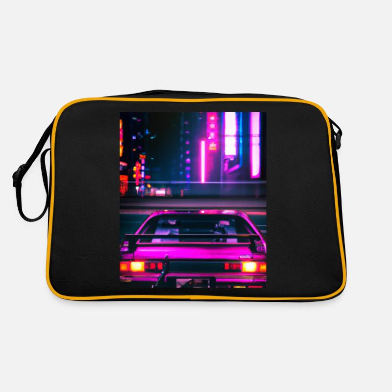 Vaporwave Esthétique Synthwave Car Sac Retro