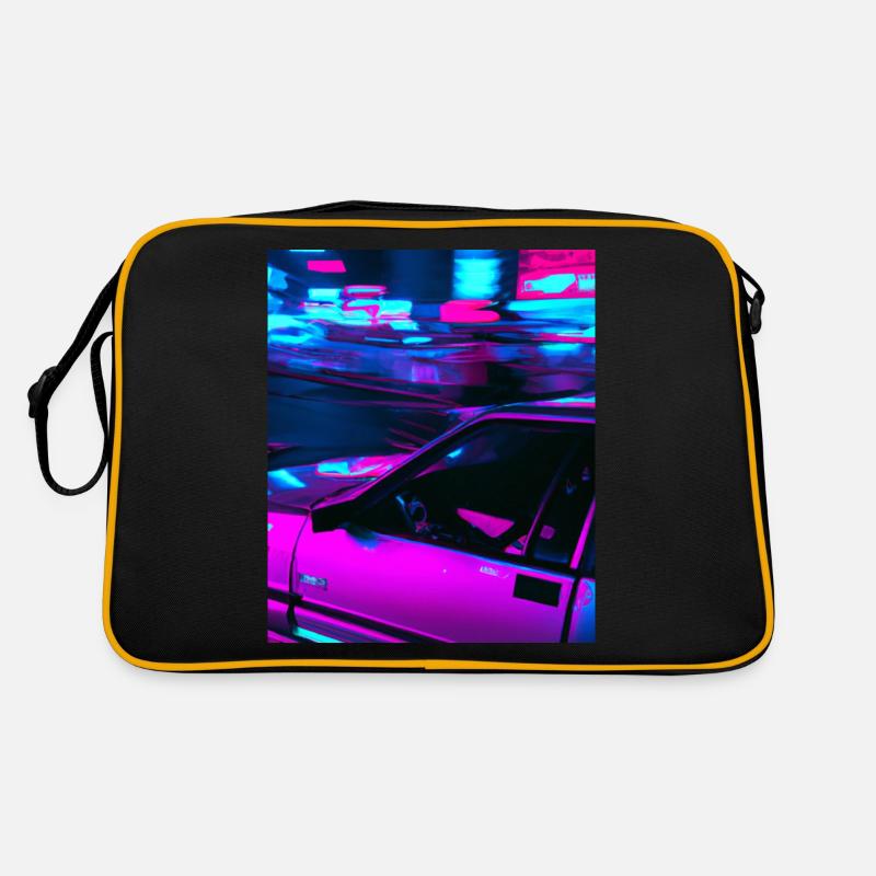 Vaporwave Esthétique Synthwave Car Sac Retro