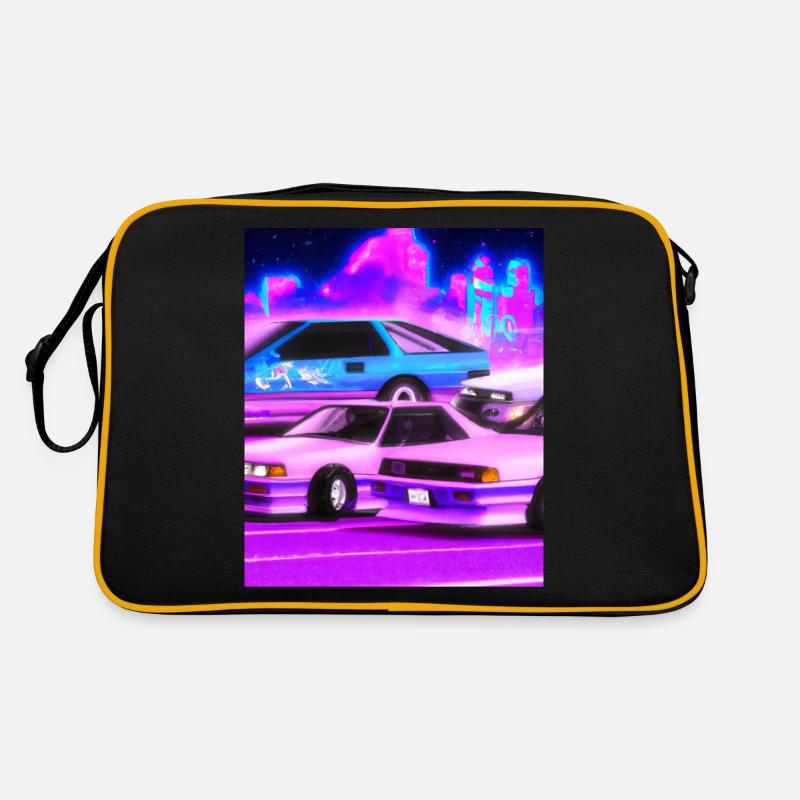 Vaporwave Esthétique Synthwave Car Sac Retro