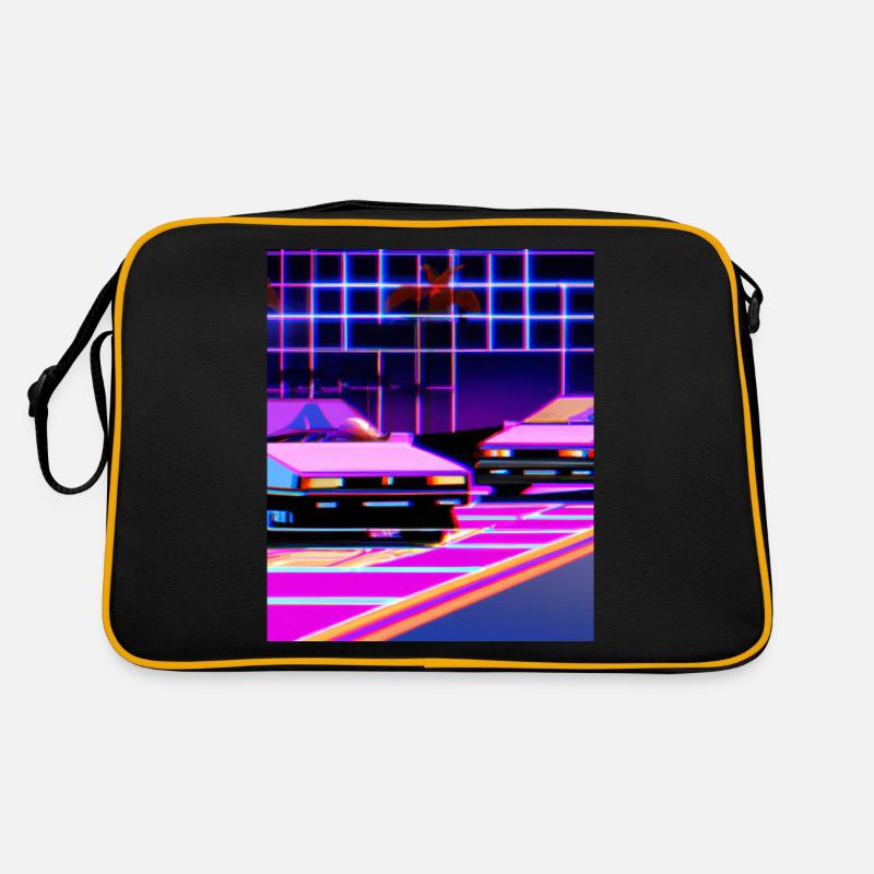 Vaporwave Esthétique Synthwave Car Sac Retro