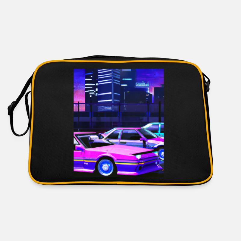 Vaporwave Esthétique Synthwave City Sac Retro