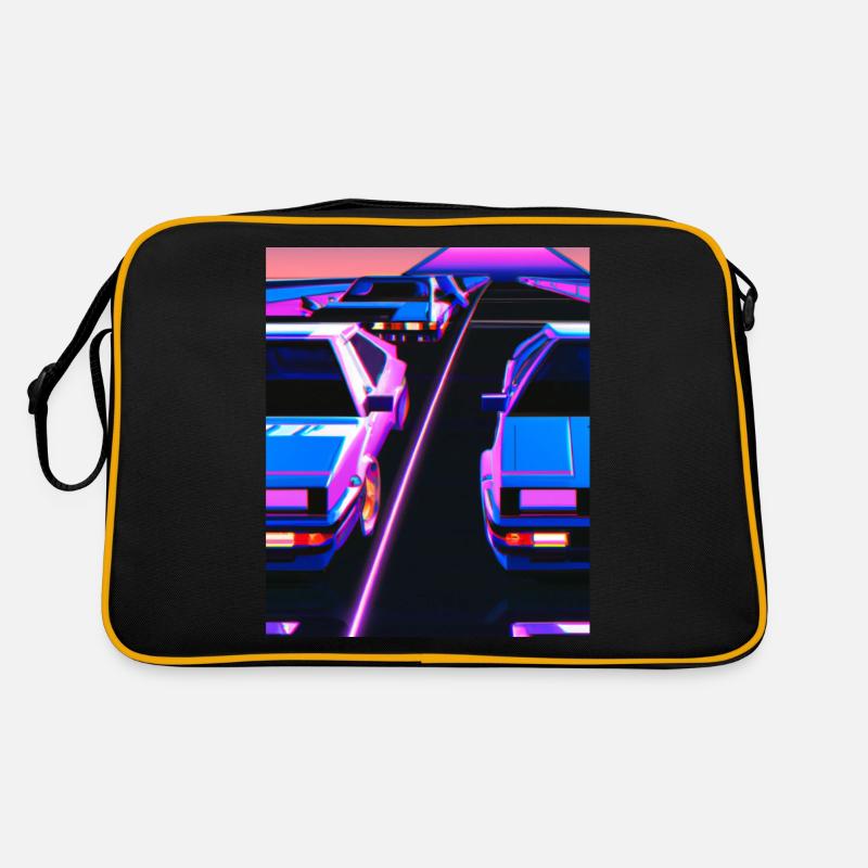 Vaporwave Esthétique Synthwave Car Sac Retro