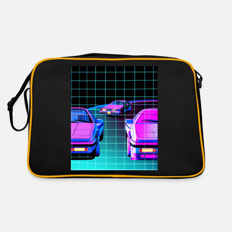 Vaporwave Esthétique Synthwave Car Sac Retro