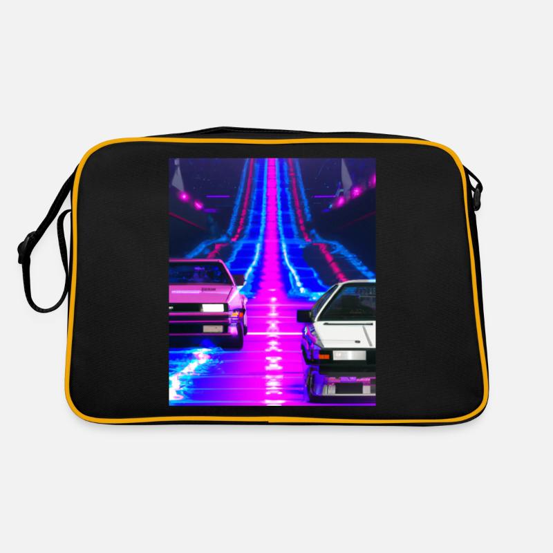 Vaporwave Esthétique Synthwave Car Sac Retro