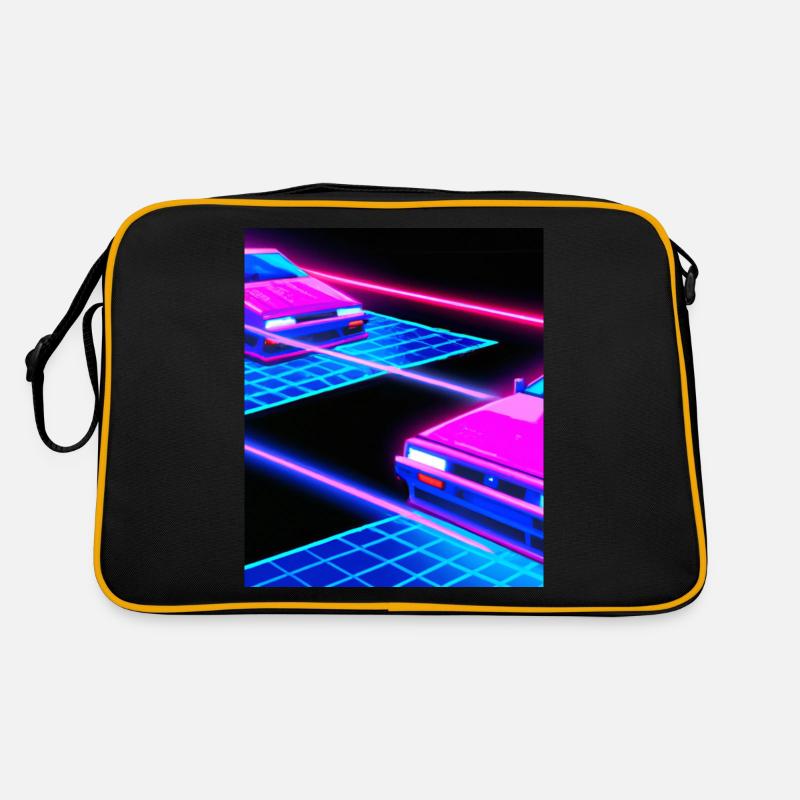 Vaporwave Esthétique Synthwave Car Sac Retro