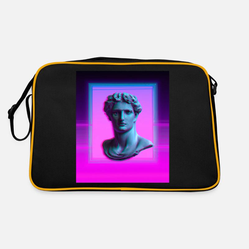 Vaporwave Statue Buste romain Sac Retro