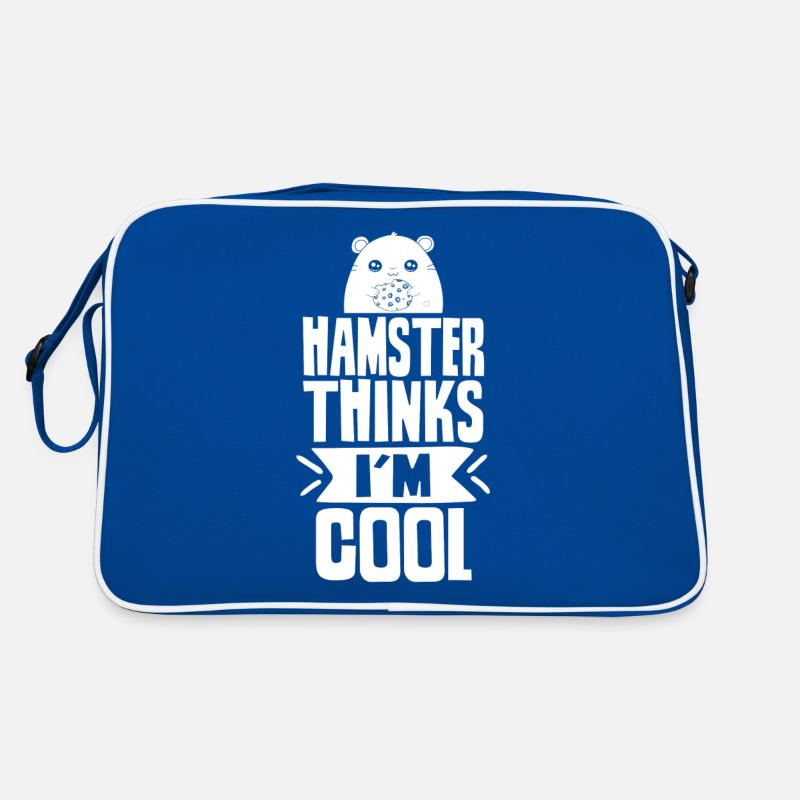 Mon hamster pense que je suis un propriétaire d’animal cool Sac Retro
