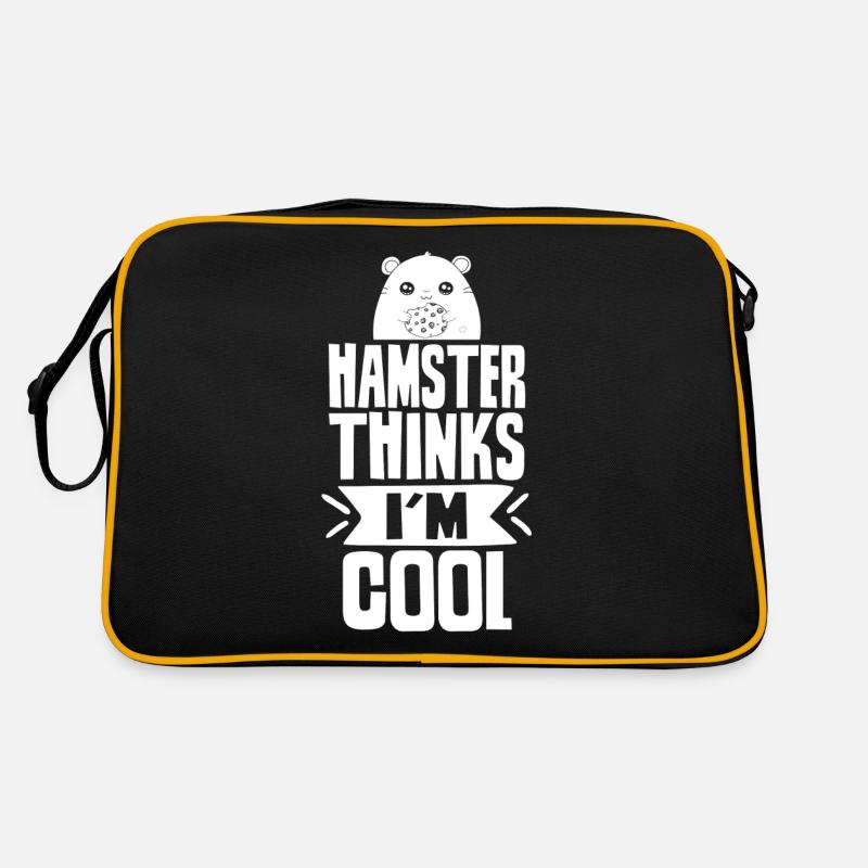 Mon hamster pense que je suis un propriétaire d’animal cool Sac Retro