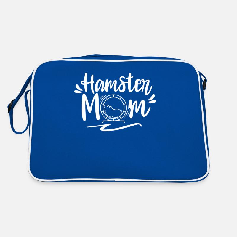 Hamster Mom Cute Hamster Owner Pet Retro Bag