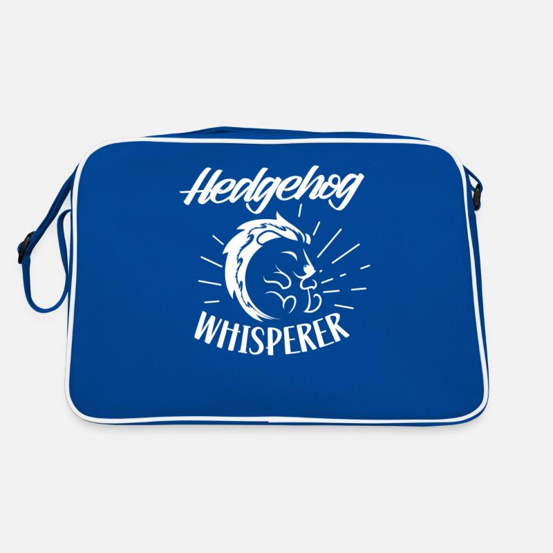 Hérisson Whisperer Dictons Pet Cute Sac Retro