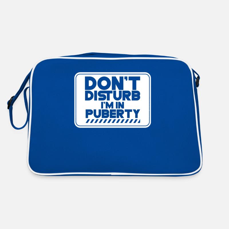 Please do not disturb: I am in puberty Retro Bag