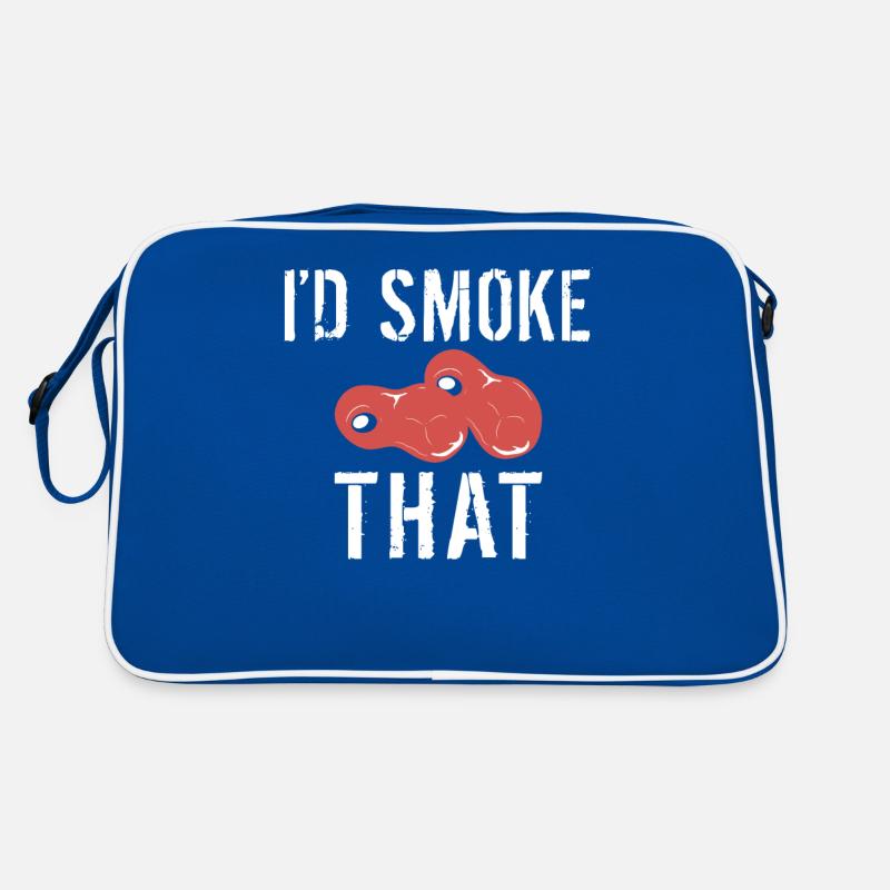 BBQ Grill Rindfleisch Liebhaber Geschenke Retro Tasche