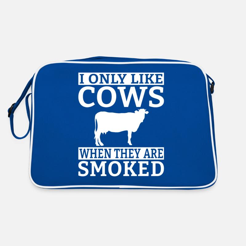 BBQ Grill Boeuf Viande Amoureux Cadeaux Sac Retro