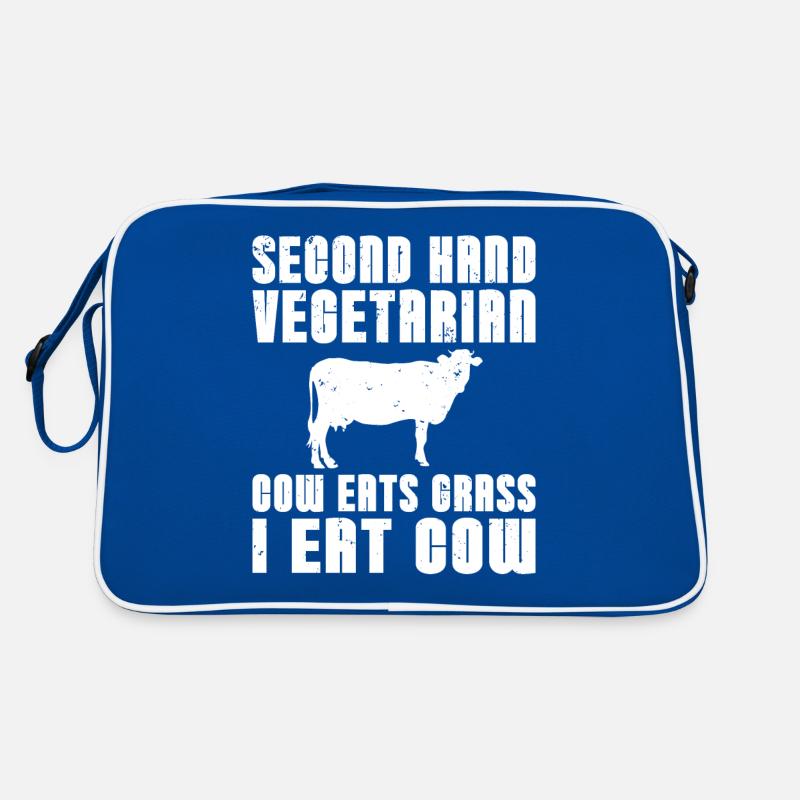 BBQ Grill Rindfleisch Liebhaber Geschenke Retro Tasche