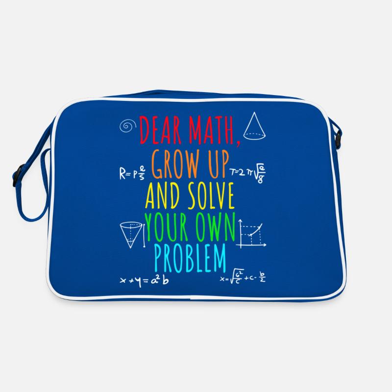 Vie de professeur de mathématiques 100 jours de retour à l’école Sac Retro