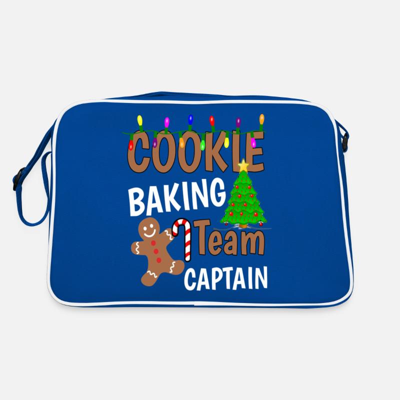 Christmas Cookie Baking Team Captain Retro Bag