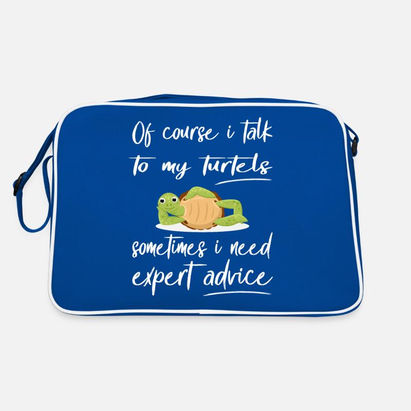 Funny Turtle Design Pet Retro Bag