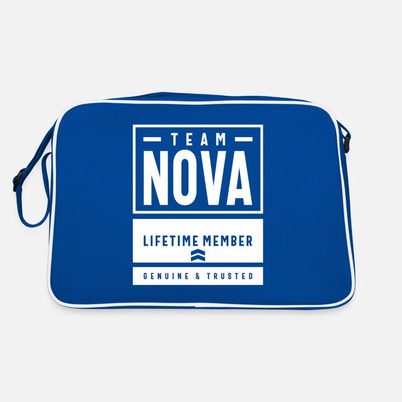 Nova Personalisierter Name Retro Tasche