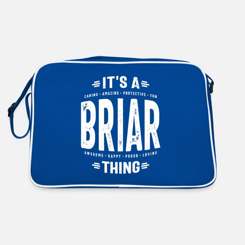 Briar Personalized Name Retro Bag