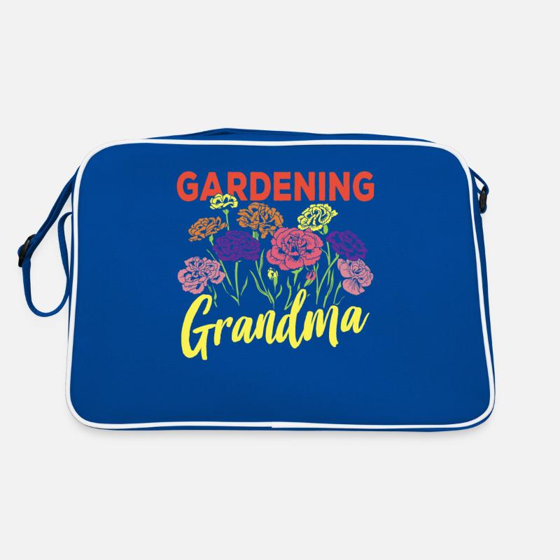 Gartenarbeit Oma Garten Großmutter Gärtnerin Retro Tasche