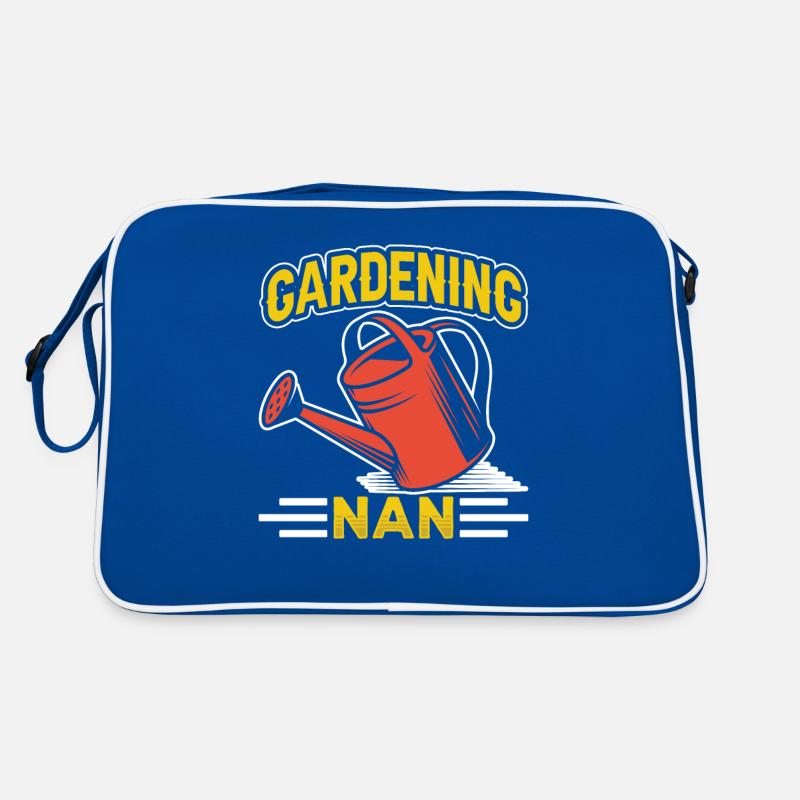 Gartenarbeit Großmutter Garten Oma Gärtnerin Retro Tasche