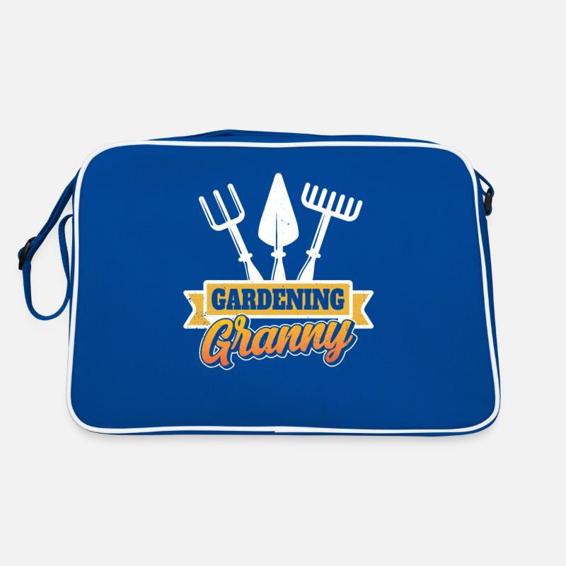 Gartenarbeit Oma Großmutter Gärtnerin Garten Retro Tasche