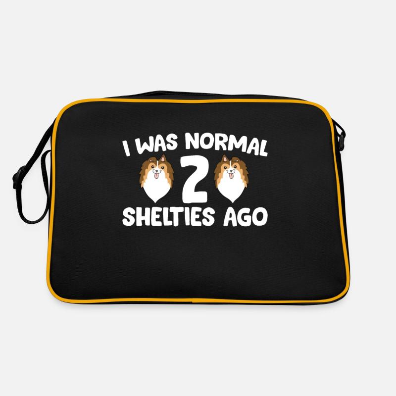 J’étais normal il y a 2 shelties Sac Retro