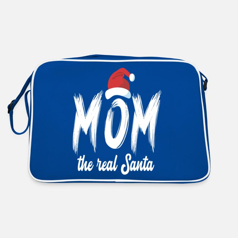 Noël Maman le vrai Père Noël Sac Retro
