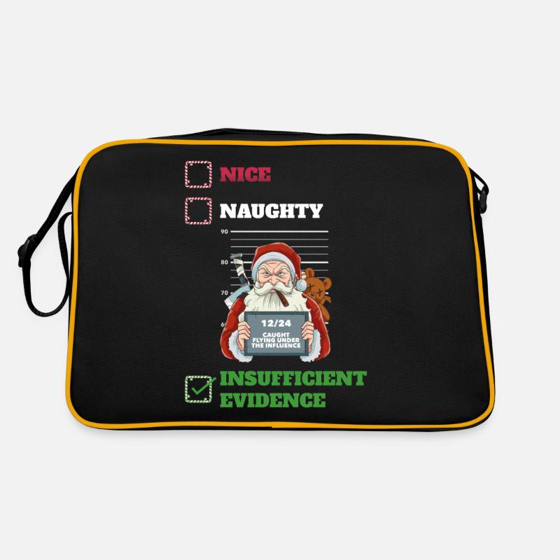 Insufficient Evidence Unartig oder nett Geschenk Retro Tasche