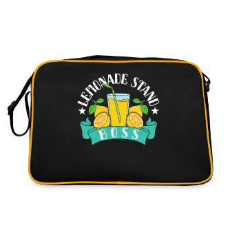 Stand de limonade Boss - Sac Retro - noir/or - Dos